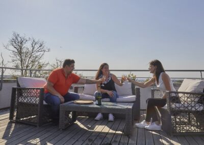 Terrasse coworking premium ALIZES Rennes