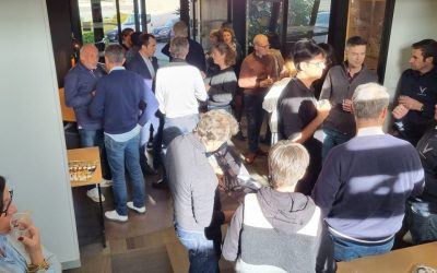 Apéritif déjeunatoire de bienvenue pour nos nouveaux clients