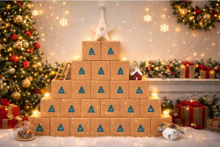 C’est parti pour le calendrier de l’Avent chez Alizés !